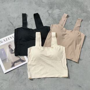 自带胸垫 新款 轻薄亲肤无痕吊带背心 店 慧慧来自星星女装