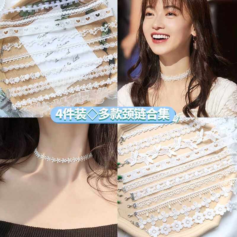 超仙森系choker脖子项链锁骨链图片