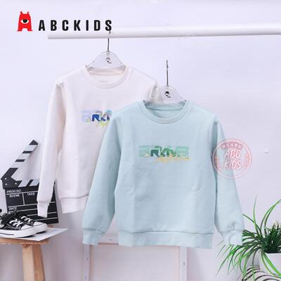 Abckids2025春款男童卫衣套头衫