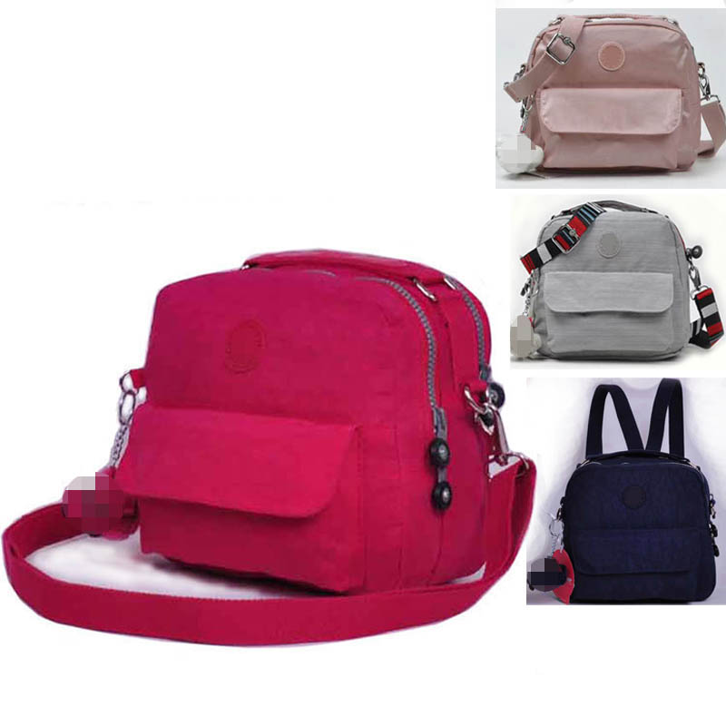 K家外贸双肩包女包防水尼龙包 单肩斜跨包猩猩猴子包小