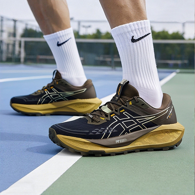 ASICS亚瑟士跑鞋男鞋GEL-TRABUCO 13 GTX越野耐磨运动鞋1011B978