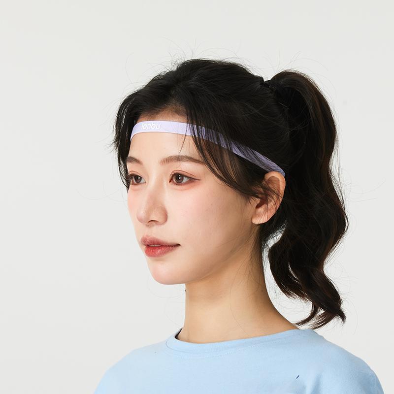 LANBU蓝步头带男女运动发带跑步健身训练篮球网球止汗带束发带