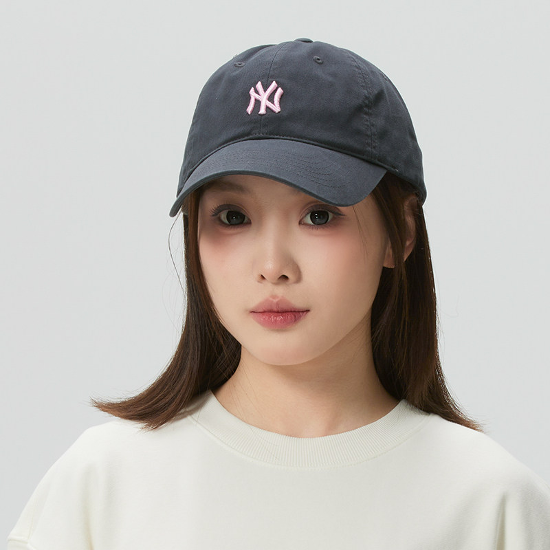 幸运叶子丨MLB官方 棒球帽男女士休闲帽遮阳运动帽显脸小鸭舌帽子
