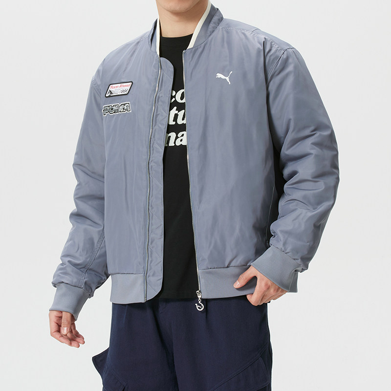 PUMA彪马防风马年新年款宽松飞行员夹克男装女装冬夹棉外套636028,运动服/休闲服装,运动棉衣,淘宝优惠券,粉丝福利购,淘宝优惠卷