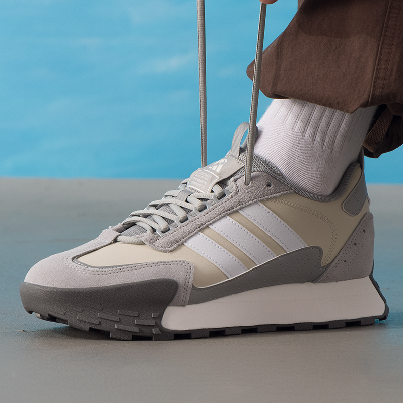 阿迪达斯男鞋女鞋运动鞋2025新款户外透气跑步鞋潮流厚底老爹鞋
