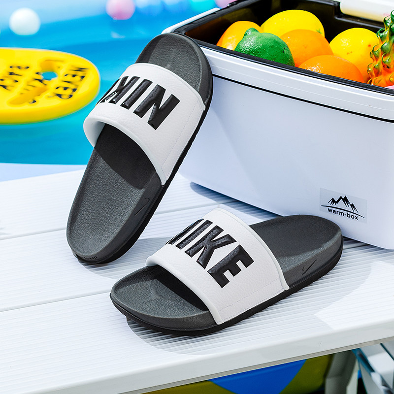 NIKE耐克官方运动拖鞋男鞋时尚轻便凉鞋外穿一字拖休闲凉拖BQ4