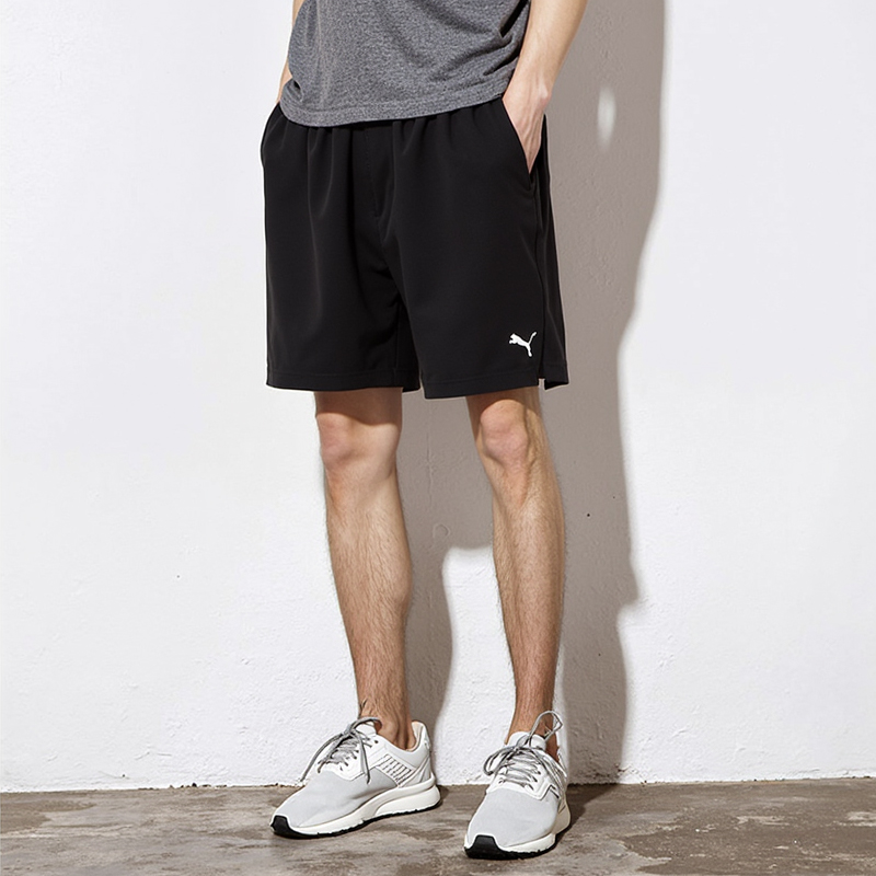PUMA彪马速干短裤男2025夏季新款男士运动裤跑步健身五分裤5