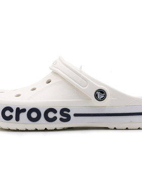 卡骆驰洞洞鞋男鞋女鞋休闲鞋涉水鞋沙滩鞋凉拖鞋白色拖鞋 205089