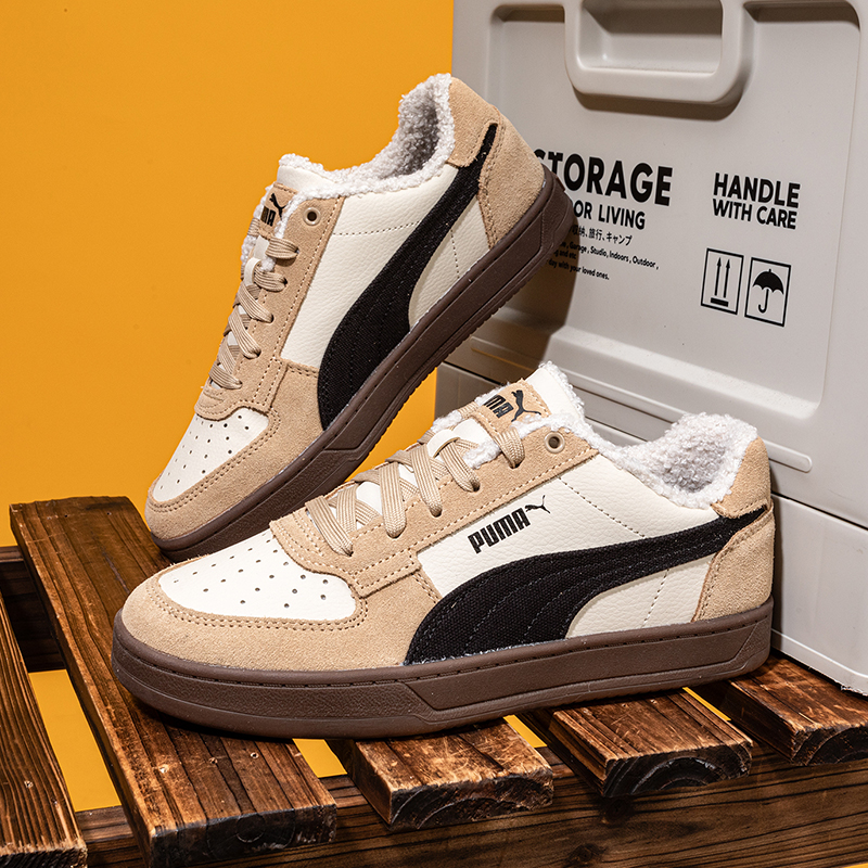 彪马Puma加绒板鞋官方正品男鞋女鞋2025秋季新款低帮休闲鞋运动鞋