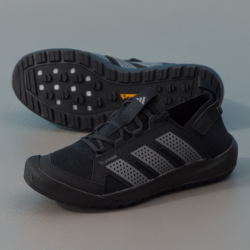 阿迪达斯正品男鞋2026春季新款溯溪鞋户外涉水鞋运动鞋透气休闲鞋