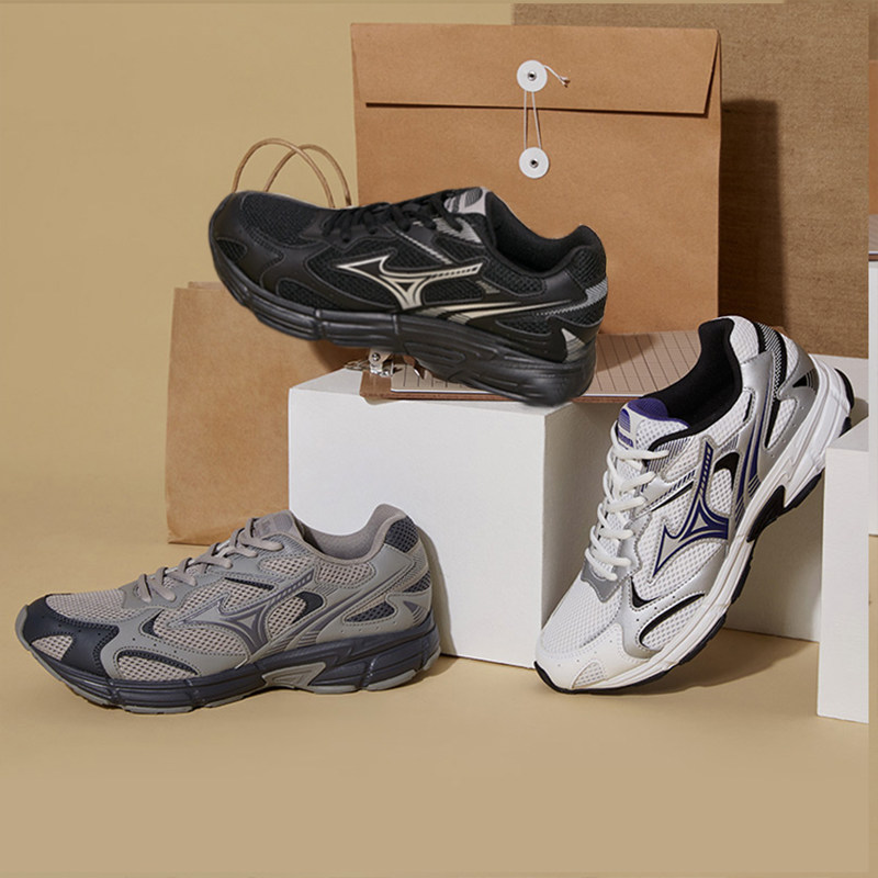 Mizuno美津浓官方旗舰店男鞋复古运动鞋跑步鞋黑武士女鞋spe
