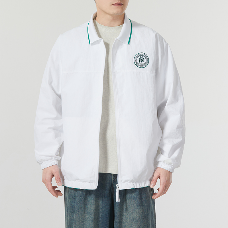 阿迪达斯外套男装新款健身训练运动服立领上衣防风休闲夹克JE3627