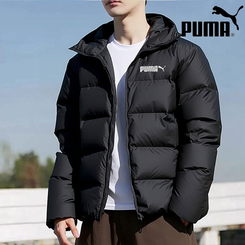 PUMA彪马羽绒服男装2025新款保暖防风外套棉羽夹克运动服694699