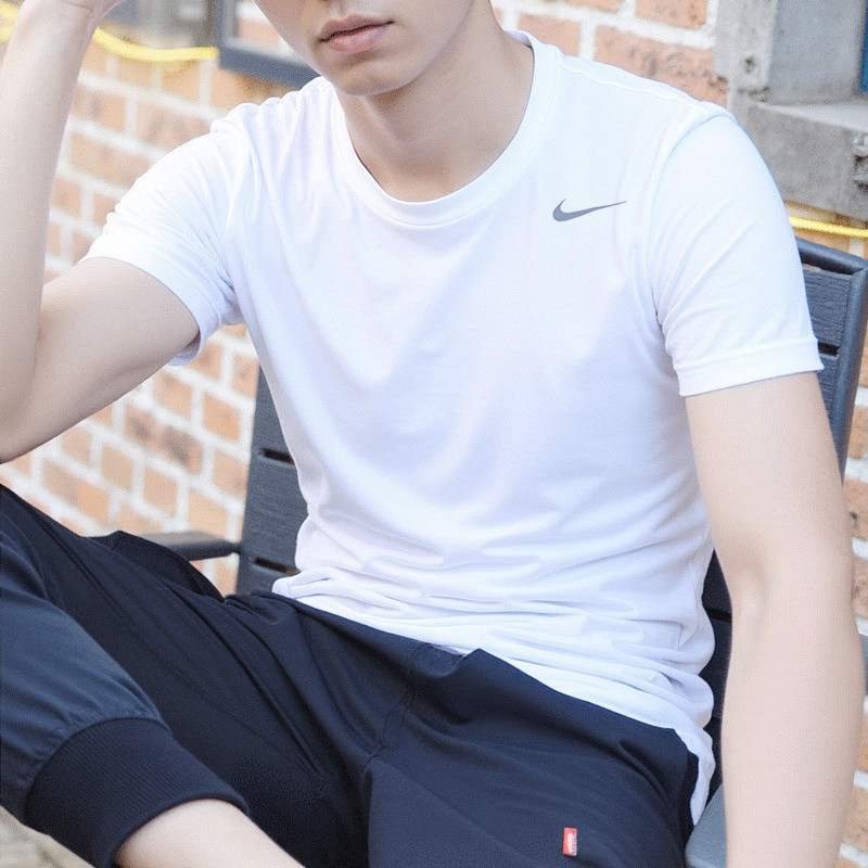 NIKE耐克短袖男上衣2025新款训练健身服跑步休闲半袖体恤圆领T恤,运动服/休闲服装,运动T恤,淘宝优惠券,粉丝福利购,淘宝优惠卷