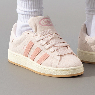 Adidas阿迪达斯三叶草休闲女鞋2026新款低帮复古运动鞋JH5628