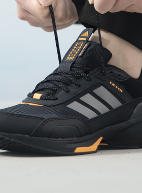 阿迪达斯官方运动鞋男女鞋2025冬季新款休闲鞋轻便缓震鞋子IE3418