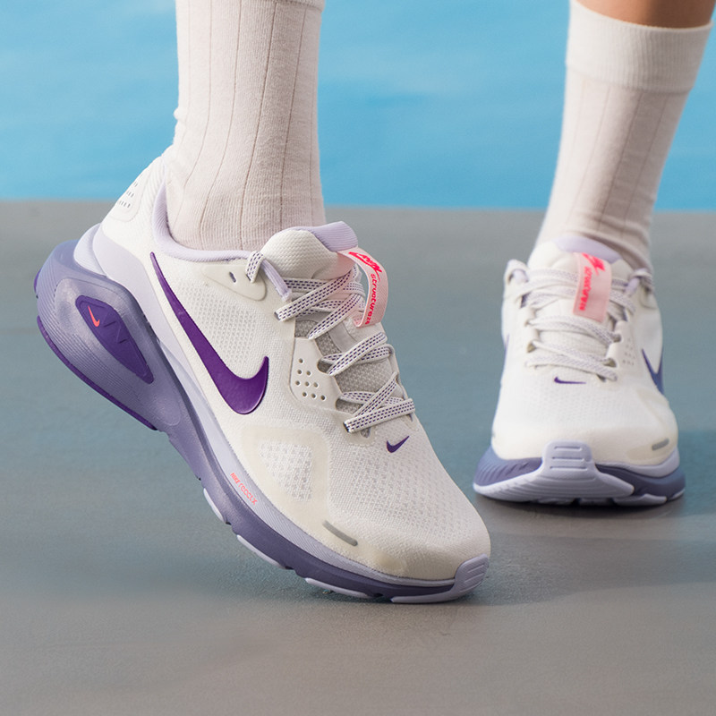 NIKE耐克减震透气跑步鞋女鞋2025冬季新款STRUCTURE 26运动鞋跑鞋