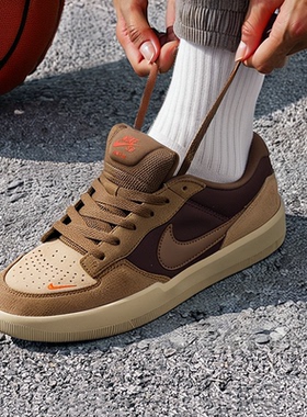 耐克正品男鞋冬季新款NIKE SB FORCE 58板鞋复古运动休闲鞋DV5477