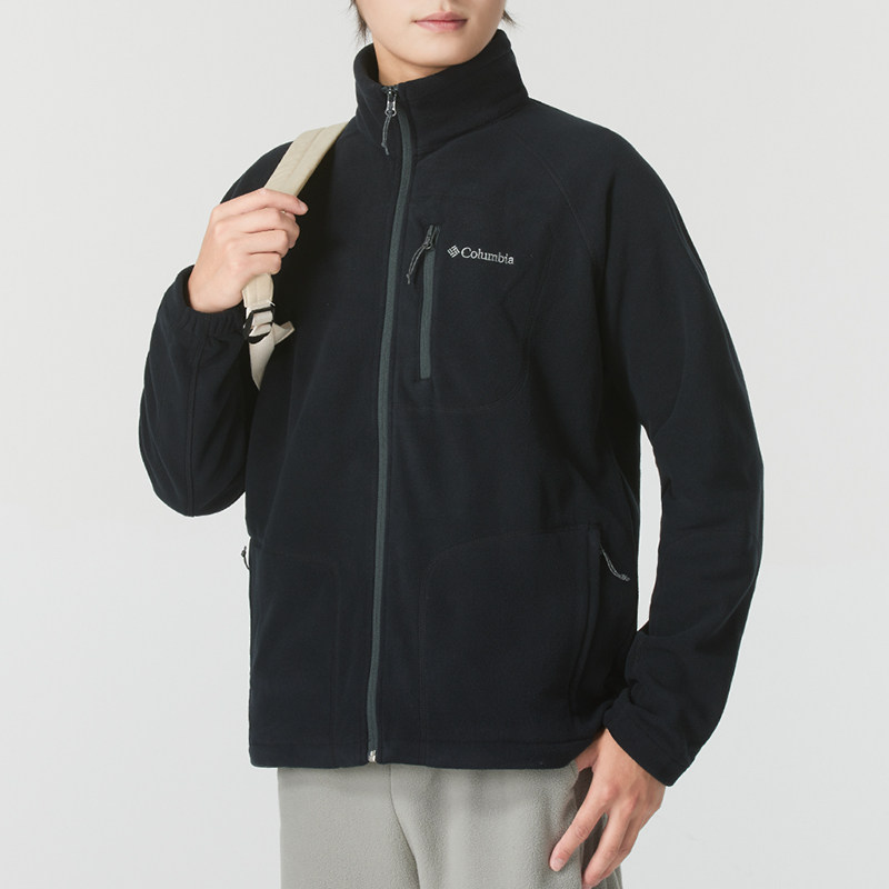 哥伦比亚保暖抓绒衣男装秋冬新款立领外套摇粒绒夹克户外运动服,户外/登山/野营/旅行用品,户外休闲衣,淘宝优惠券,粉丝福利购,淘宝优惠卷