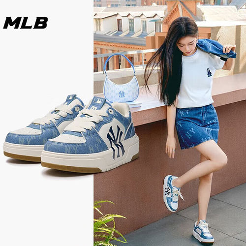 幸运叶子丨MLB明星同款板鞋男鞋女鞋冬季新款厚底鞋鞋子休闲鞋潮