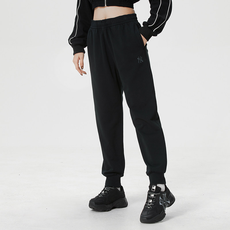 MLB休闲裤男裤女裤 2026新款运动裤针织训练潮流束脚时尚透气长裤