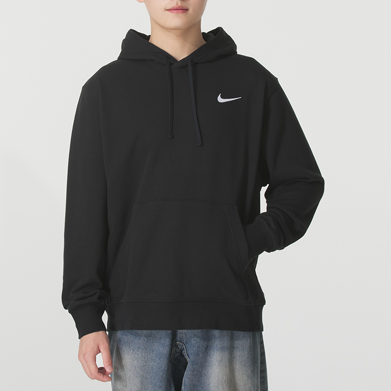 【直播】NIKE耐克套头衫男装运动服时尚跑步训练健身宽松连帽卫衣