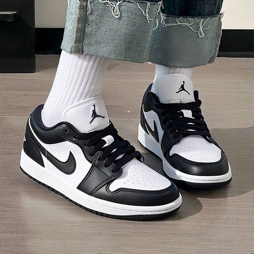 幸运叶子丨耐克女鞋JORDAN1复古篮球鞋AJ1黑白熊猫板鞋运动休闲鞋