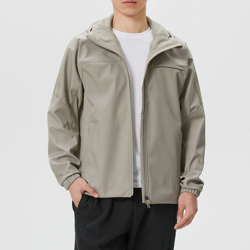 ~阿迪达斯男装 2026春季新款运动服梭织训练健身连帽夹克宽松外套,运动服/休闲服装,运动茄克/外套,淘宝优惠券,粉丝福利购,淘宝优惠卷