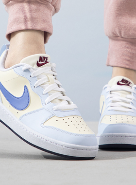 NIKE耐克经典休闲鞋女鞋春季新款撞色复古板鞋大童鞋运动鞋FV8120