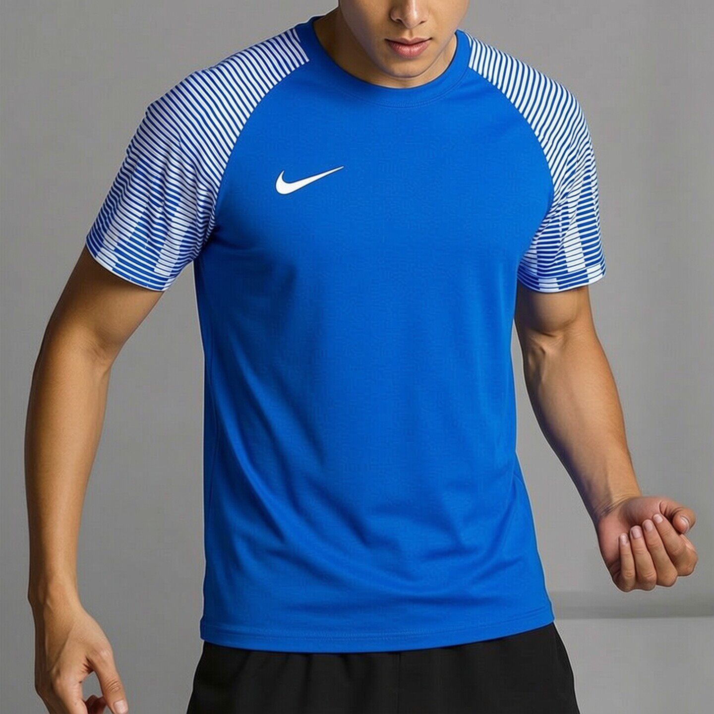 NIKE耐克Dri-FIT组队服定制运动T恤休闲短袖足球服球衣男