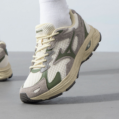 美津浓RACERS复古网面透气缓震轻便跑步鞋男女老爹鞋都市运动鞋