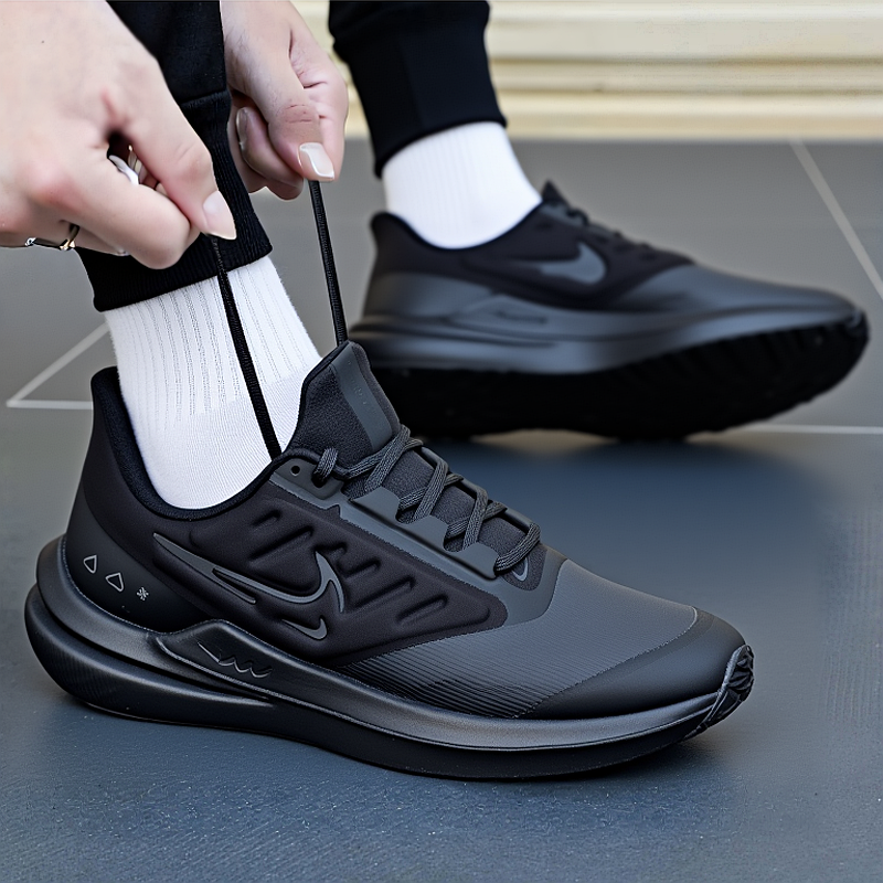 耐克男鞋正品冬季新款运动鞋WINFLO黑武士慢跑鞋男士跑步鞋DM1106