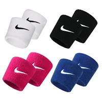 NIKE Nike nam và nữ thể thao bảo vệ cổ tay quần vợt bóng rổ bóng chuyền thể dục chạy tập luyện dây đeo cổ tay mồ hôi - Dụng cụ thể thao băng gối thể thao