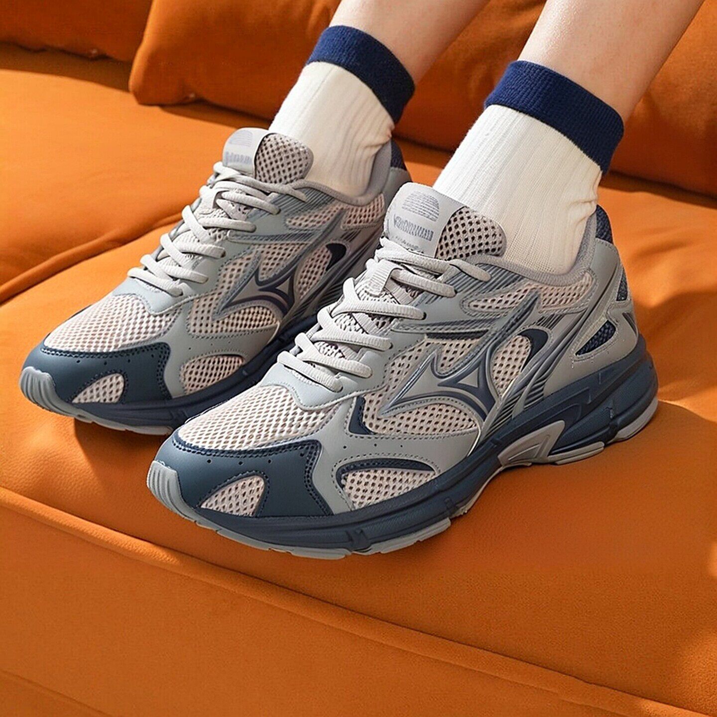 Mizuno美津浓官方旗店休闲鞋男鞋女鞋2026新款缓震网面透气