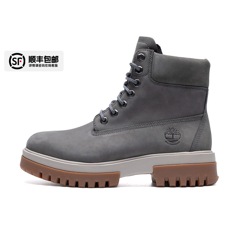 Timberland添柏岚复古高帮靴男鞋厚底靴子踢不烂休闲鞋马丁靴A69B