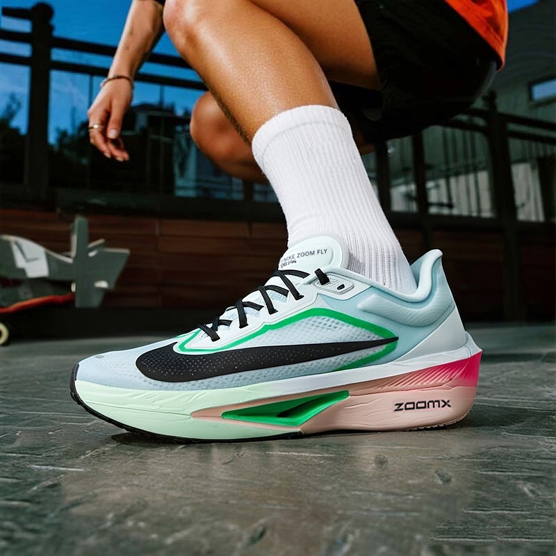 NIKE耐克正品运动鞋男鞋秋季新款ZOOMFLY6透气碳板跑步鞋 FN8454