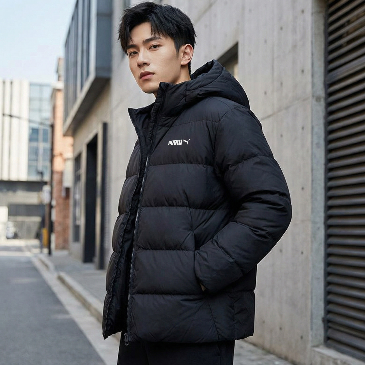 warmcell科技，外层主面料防风拒水；