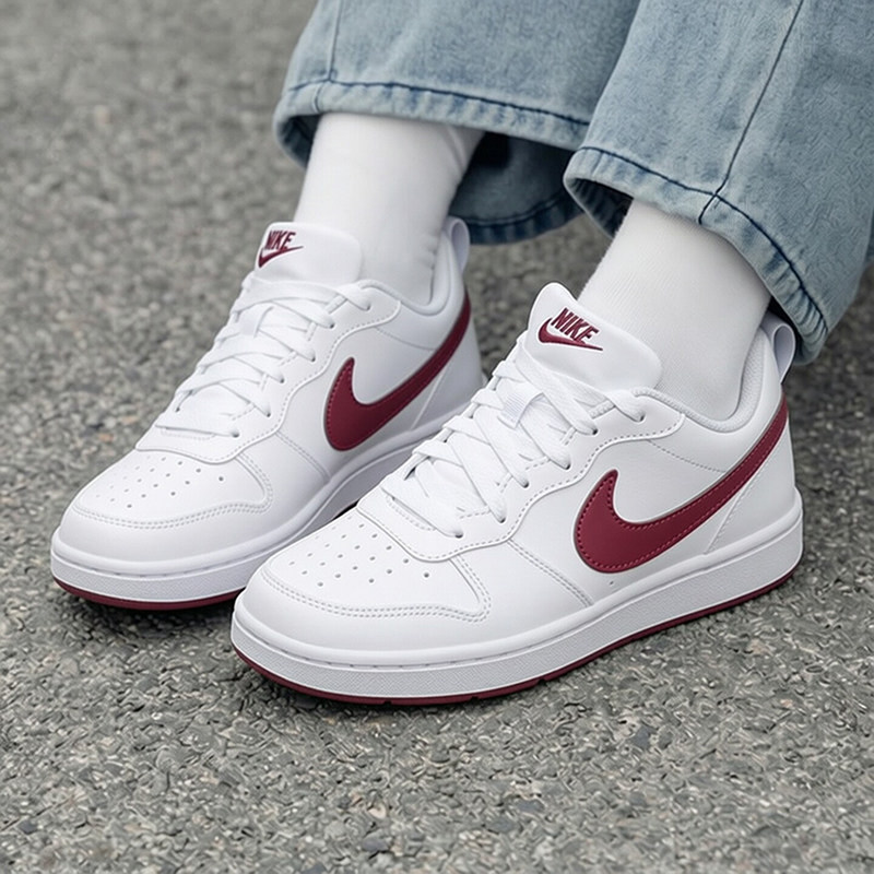 NIKE耐克板鞋官方正品女鞋 2026夏季新款COURT运动鞋休闲小白童鞋图片
