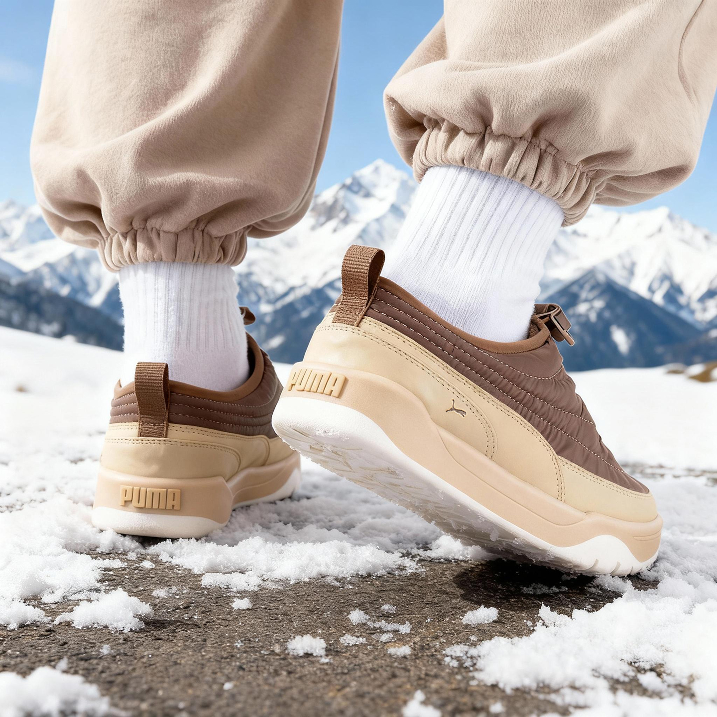 PUMA彪马板鞋男鞋女鞋冬季新款加绒保暖棉鞋家居鞋运动鞋休闲鞋子