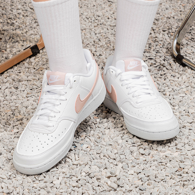 Nike耐克女鞋2025新款官方旗舰COURT休闲运动小白板鞋DH3158-102