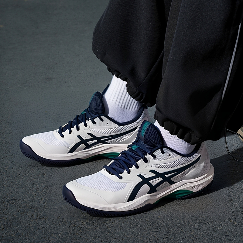 asics亚瑟士网球鞋男鞋秋季缓冲减震专业训练运动鞋GAME FF休闲鞋