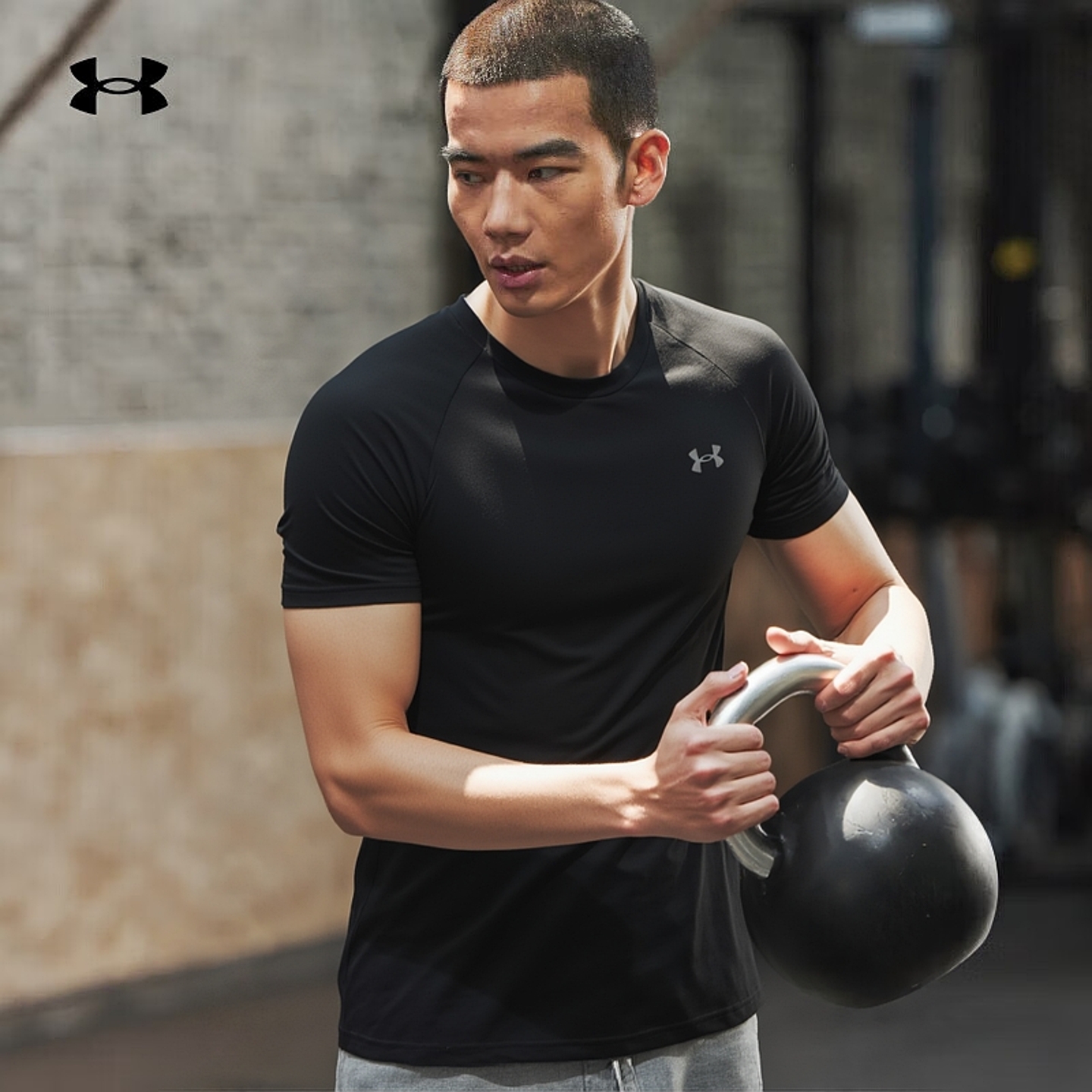 安德玛UA速干T恤男Velocity2.0