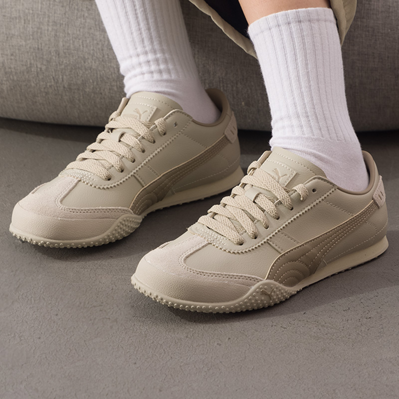 PUMA彪马女鞋2025新款薄底德训鞋T头复古运动鞋低帮休闲鞋405256