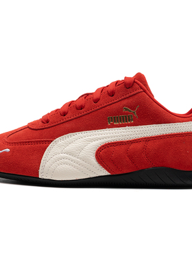 PUMA彪马男鞋女鞋2025冬季新款红色赛车鞋薄底德训鞋运动鞋406329