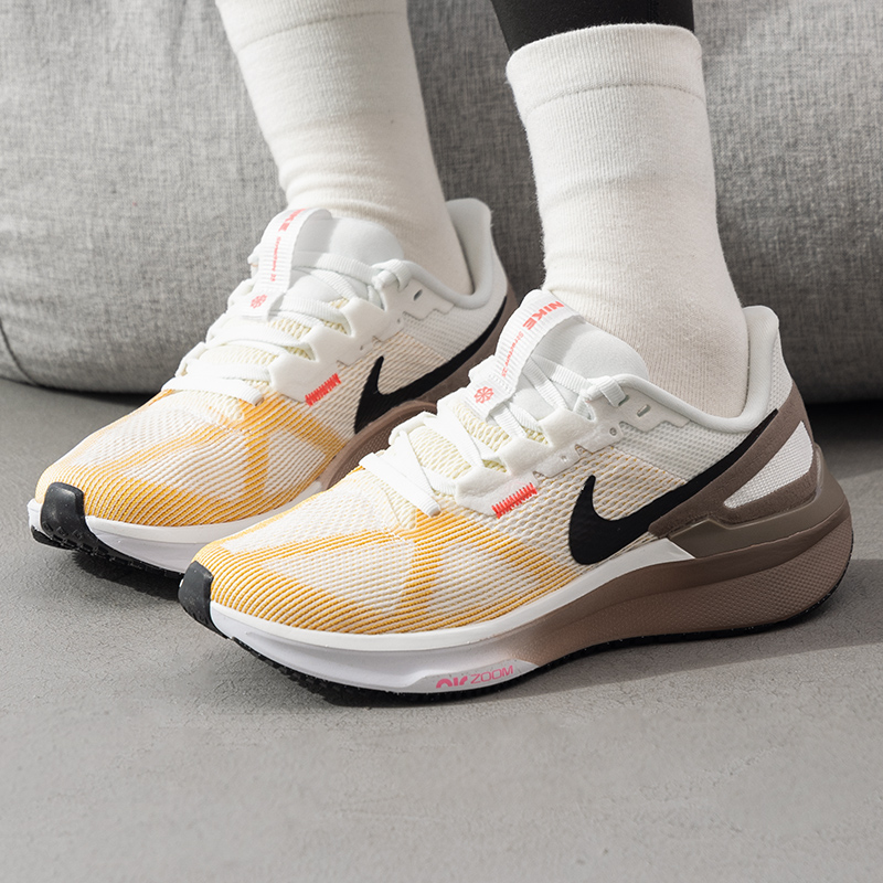 耐克女鞋AIR ZOOM STRUCTURE25运动鞋休闲减震训练跑步鞋DJ7884