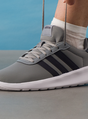 阿迪达斯跑步鞋男鞋冬季新款LITE RACER 3.0运动鞋缓震鞋子IG3603