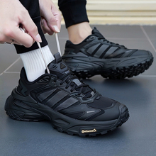 阿迪达斯男鞋女鞋冬季XLG STORM EDGE运动鞋黑色机甲鞋跑步休闲鞋