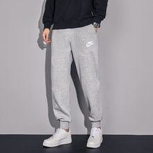 Nike耐克裤子男裤正品春秋新款束脚小脚裤灰色卫裤运动裤休闲长裤
