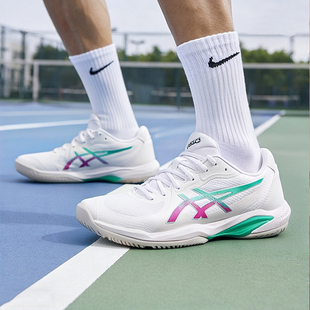 亚瑟士网球鞋男鞋2026新款SOLUTION SWIFT FF 2运动鞋缓震休闲鞋