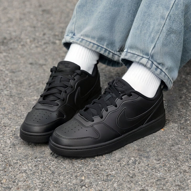 Nike耐克旗舰店正品板鞋女鞋25冬季新款黑武士休闲运动鞋低帮板鞋